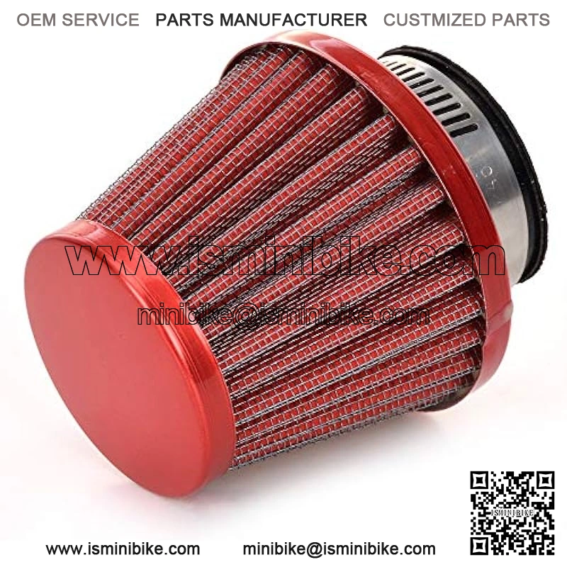 38mm Air Filter Cleaner for Predator 196cc 200cc 212cc 6.5hp GX160 GX200 Coleman CT200U CT200U-EX BT200X KT196 Baja Warrior Heat MB200 MB165 Massimo TrailMaster Mini Bike Go Kart Cart Parts Red/Green - Image 4
