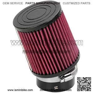 62mm Air Filter Cleaner for Predator 212cc 196cc Hemi 6.5hp GX160 GX200 Clone Engine Coleman CT200U BT200X CT200U-EX KT196 Baja Warrior MB200 Massimo Trailmaster Mini Bike Go Kart Cart Parts