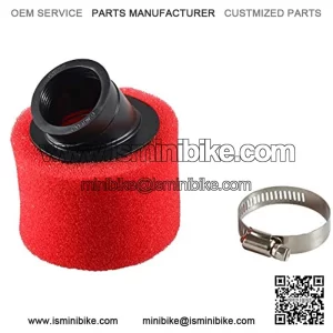 Red Foam Air Filter Cleaner For 70 110 125cc ATV Mini Motocross Dirt Pit Bike