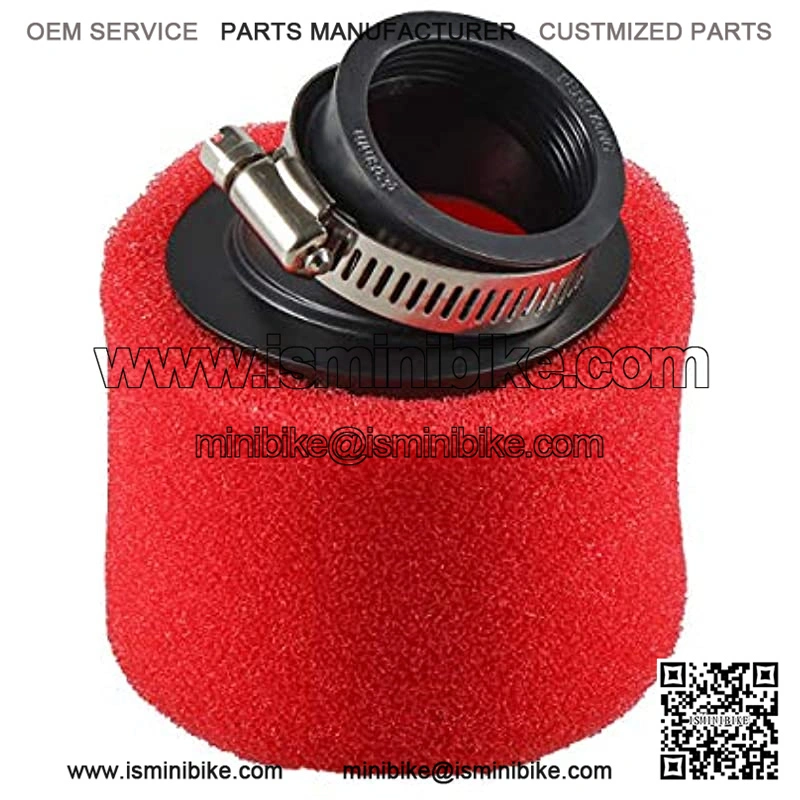 Red Foam Air Filter Cleaner For 70 110 125cc ATV Mini Motocross Dirt Pit Bike - Image 2