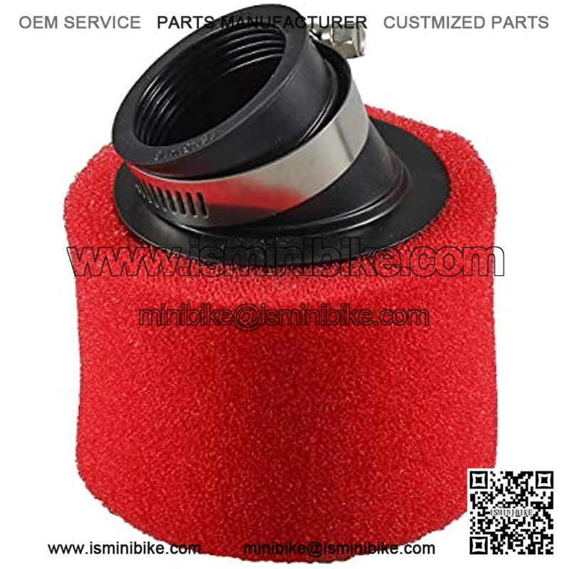 Red Foam Air Filter Cleaner For 70 110 125cc ATV Mini Motocross Dirt Pit Bike - Image 3
