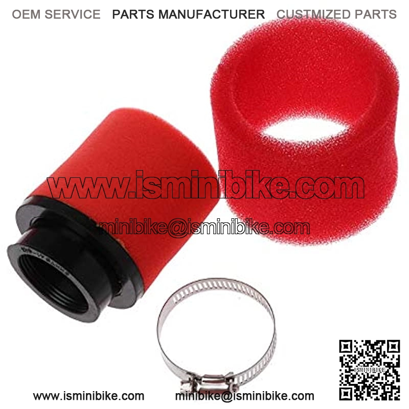 38mm Air Filter Sponge Foam Cleaner for Dirt Pit Bike ATV CRF KLX Motorcycle (red) - Image 2