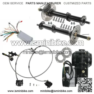 1000W 48V Electric Differential Motor Controlle + 40" Rear Axle kit for Go kart