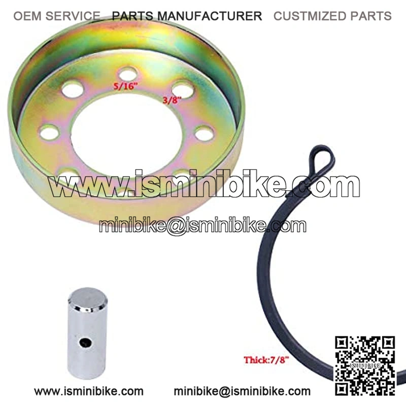 Rear Brake Disc for Motovox MBX10 and MBX11 Mini Bikes - Image 3