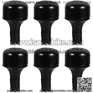 6 pcs Black Bar Cruiser Cute Accessories Sports Sound Fits Mini Bells Handlebar Alarm Road Clear Kids Cycling Loud Bell Safety Mountain Classic Adults Random for Horn Crisp Color