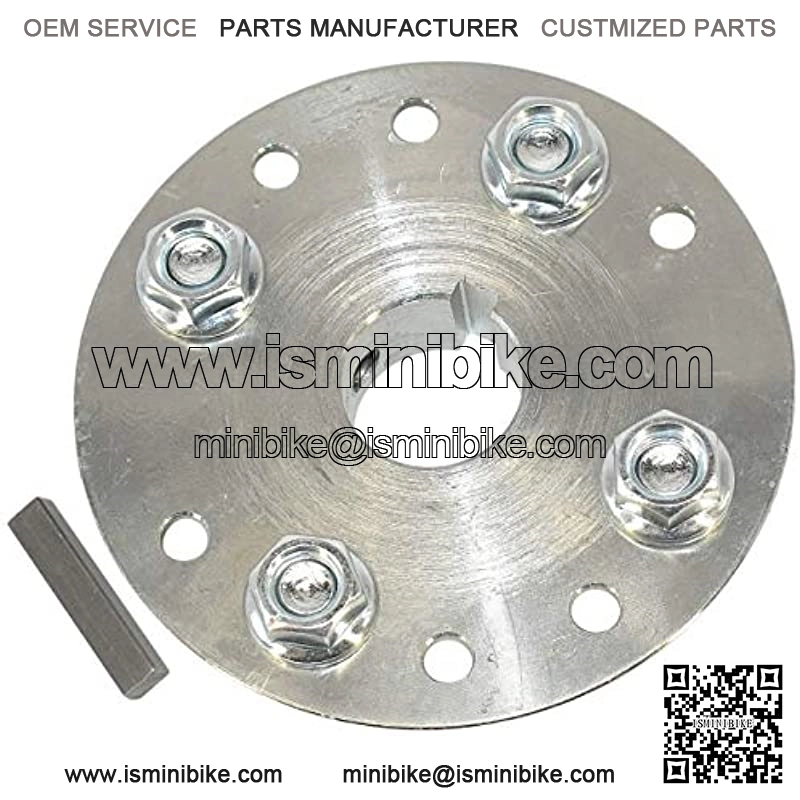2562 Go kart Sprocket Hub, 1" bore, 1/4" keyway - Image 2