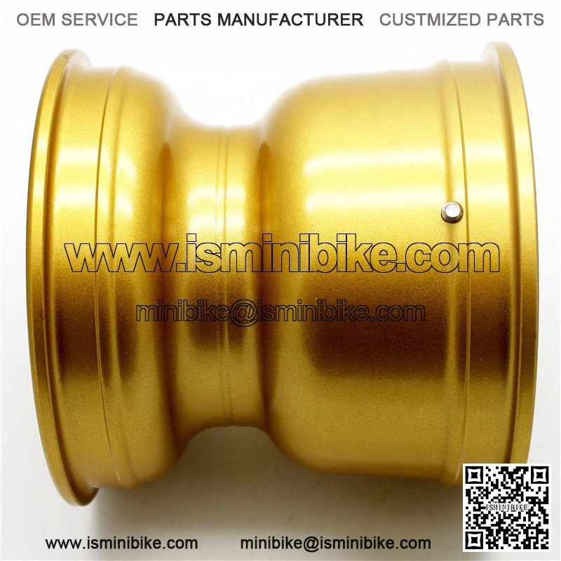 Golden color go kart parts 5 inch rims for 10*4.5-5 tire - Image 4