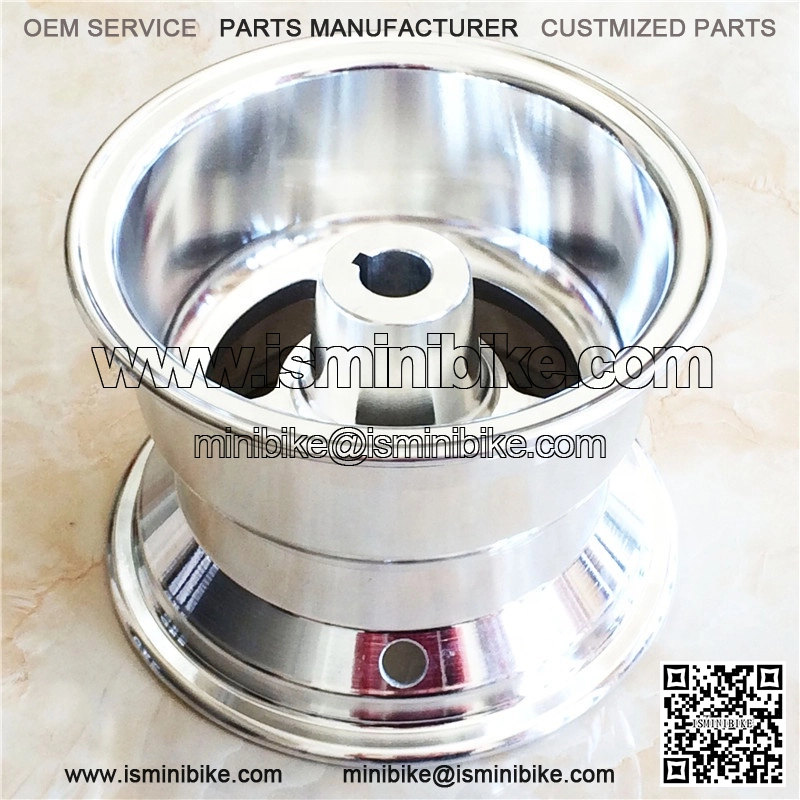 Fun kart 6 inch rim of four wheel pedal go kart alloy rims with hub - Image 3
