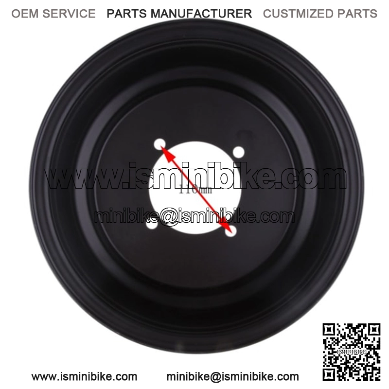 Llanta Delantera De 10 "110 Mm Con 4 Esp??rragos Para Quad Dirt Bike Atv Buggy Llanta de la rueda delantera de la motocicleta - Image 2