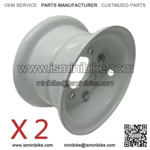 Set of Two 5" Split Rims 2-13/16" Bolt Pattern For Go Kart Wheel Parts Cart