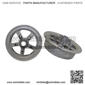 6" Cast Aluminum Split Rim (2-13/16" Bolt Pattern) Go Kart Parts Cart New