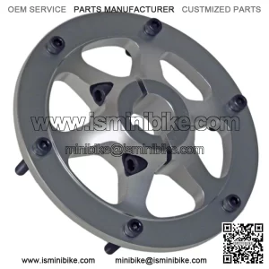 Aluminum Sprocket Hub - 1" Bore with 5-1/4" Bolt Circle | Racing Go Kart Parts