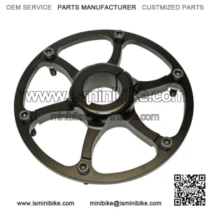 Light Weight Sprocket Hub 1-1/4" Bore Black, Go Kart Racing Parts Drift Trike