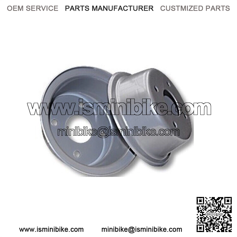 1) ONE //GO KART 2 PIECE WHEEL / RIM / 6 " WITH NO HUB