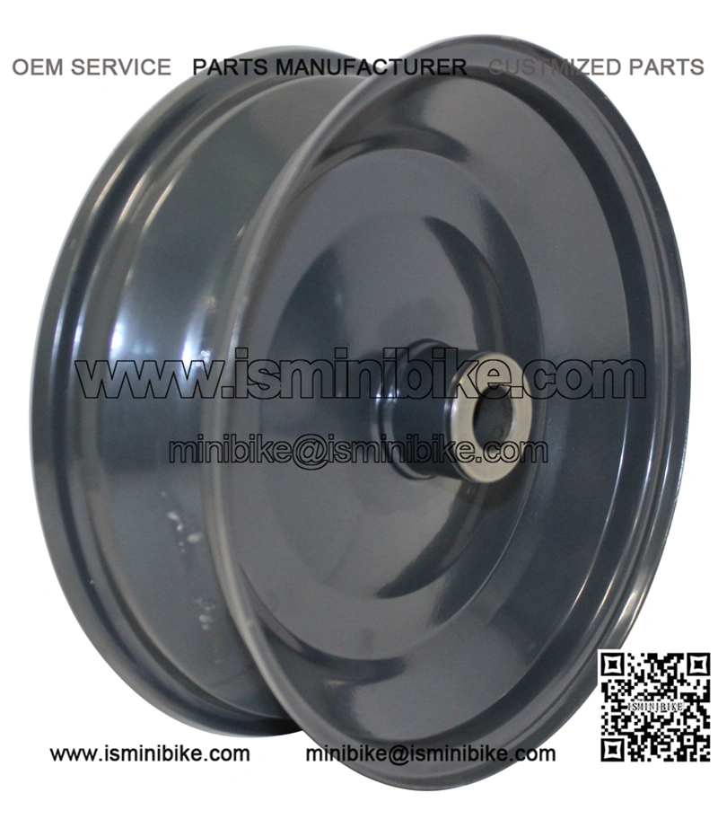 8" x 2.5" Steel Rim with 3/4" Bushing