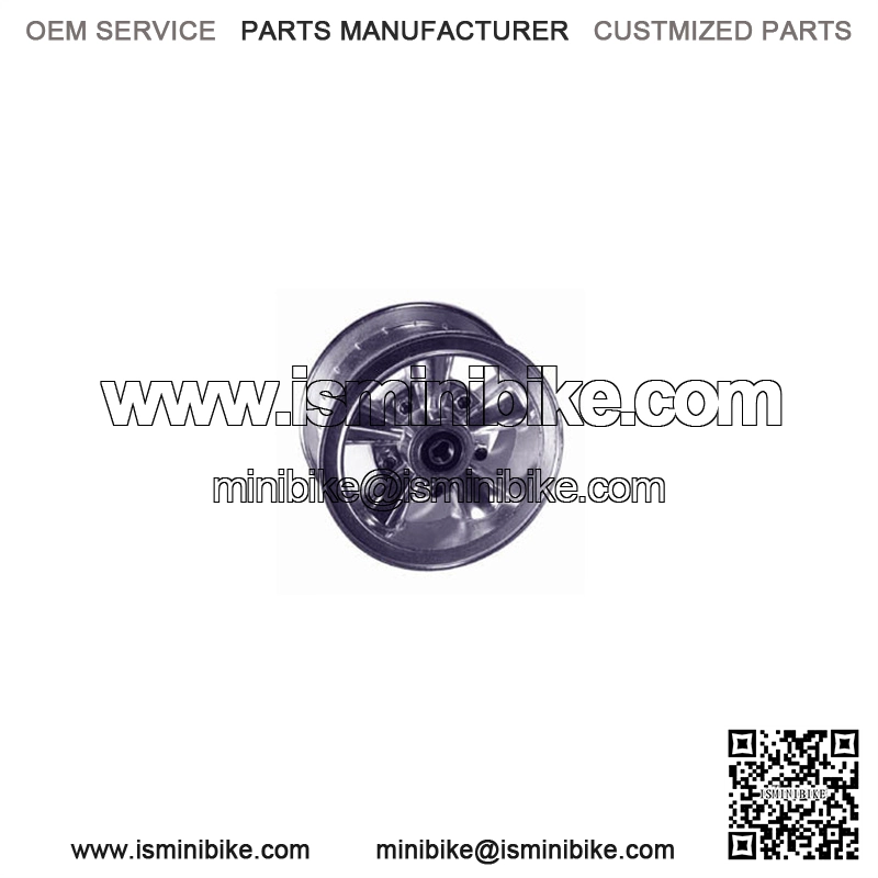6" Astro Mag-Style Minibike Wheel 3" Wide - Build-A-Wheel