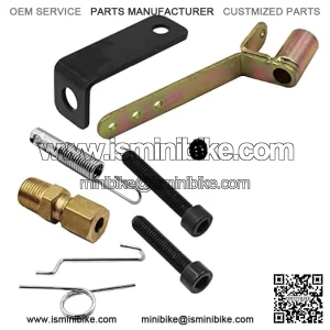 Throttle Linkage Carb Kit Nonhemi Predator Hon-da GX160 GX200 Predator 196cc 212cc Go Kart Clone Mini Bike