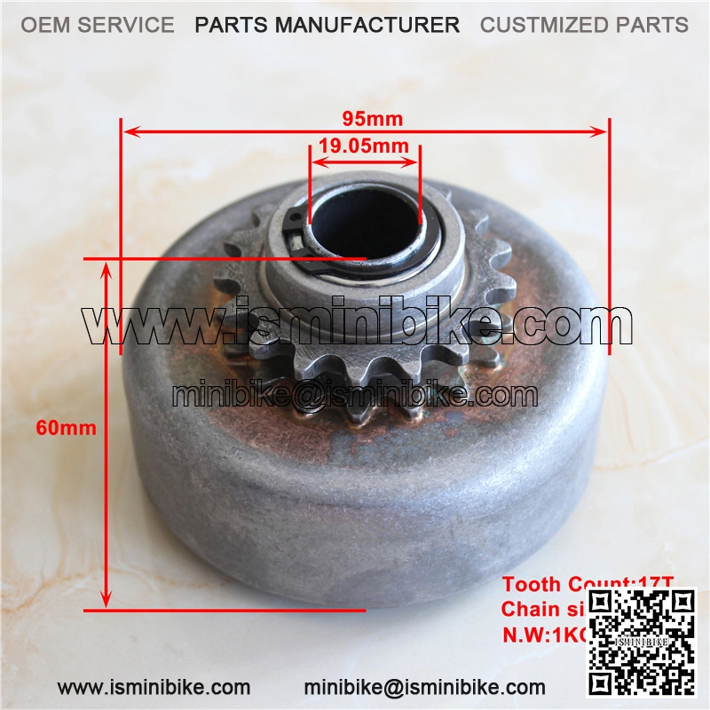 GE clutch 17T 3/4" #35 - Image 3