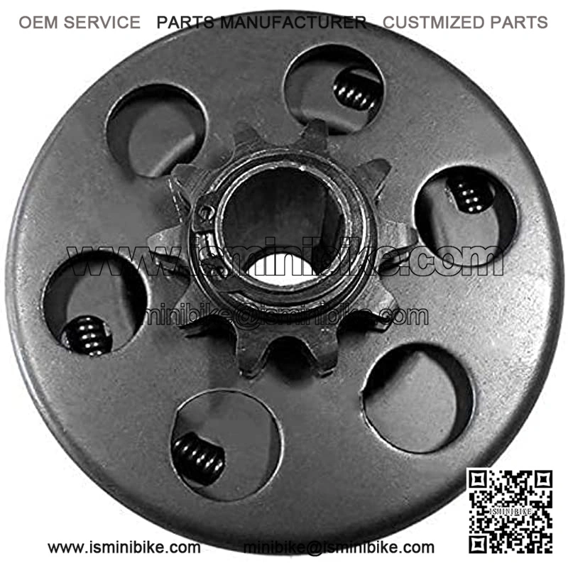 FDJ Minibike Go Kart Clutch 3/4" Bore 10 Tooth for #40/41/420 Chain - Image 2