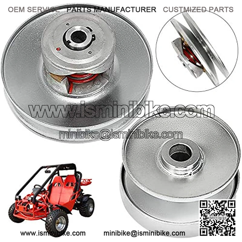 40 Series 8-16 HP Torque Converter Comet Clutch Mini Bike Comet Clutch Set with 1" Driving Clutch Plus 3/4" Driven Clutch Pulley Set Kit
