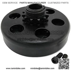 Centrifugal Clutch, Go Kart Clutch 5/8 Bore 11T for 35 Chain, Up to 6.5 HP, Perfect for Go Kart, Minibike and Fun Kart Engine 5/8 Bar