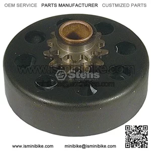 Extreme-Duty Centrifugal Clutch - 3/4in. Bore, 12 Tooth, 35 Chain Size