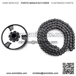 Clutch 5/8" Bore 12 Tooth #35 Chain Replacement for Go Kart Mini Bike Lawnmower Engine