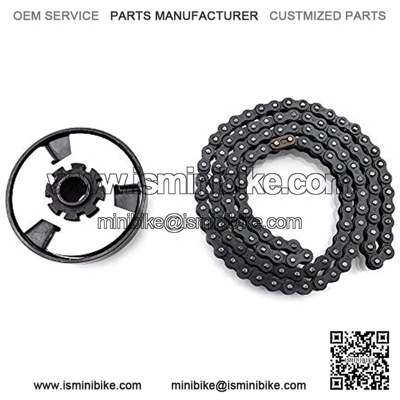 Clutch 5/8" Bore 12 Tooth #35 Chain Replacement for Go Kart Mini Bike Lawnmower Engine