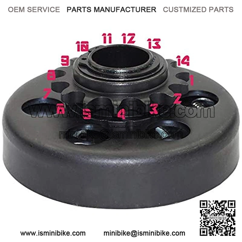 Clutch fits Predator 212cc 3/4" Bore #35 Chain 12 Tooth Go Kart Mini Bike part # 209760