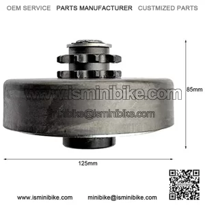 Go-Kart Mini-Bike Heavy Duty Clutch 10T,1" bore KD1B1041SHD