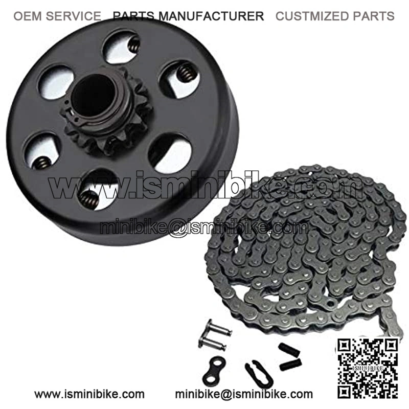 Centrifugal Clutch 3/4" Bore 12 Tooth 35 Chain for Go Kart Mini Bike Fun Kart 2-7 HP Engine Fits for Honda GX160 GX200 GX140 GX120 GC160 GC19