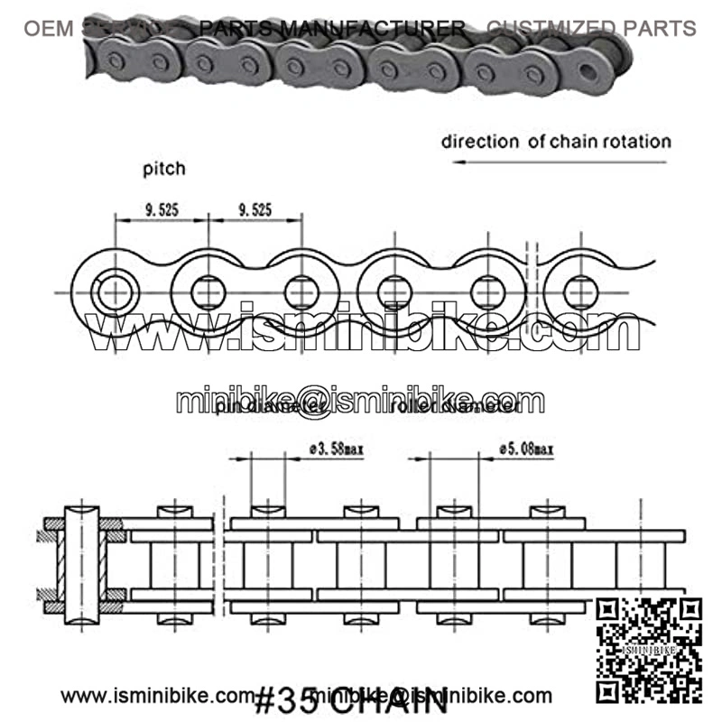 Centrifugal Clutch 3/4" Bore 12 Tooth 35 Chain for Go Kart Mini Bike Fun Kart 2-7 HP Engine Fits for Honda GX160 GX200 GX140 GX120 GC160 GC19 - Image 4
