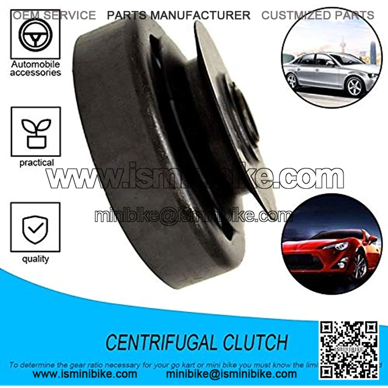 Centrifugal Clutch Belt Drive with Pulley ABS Belt Style Go Kart Parts 3/4" Bore 3/16" Key Way Used Primarily On Mini Bikes - Image 3