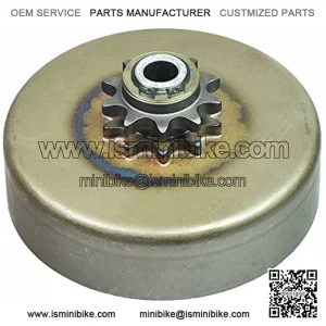 Heavy Duty Clutch Assembly with 1" Bore & #40/41/420 Chain Sprocket for Go-Karts & Mini Bikes (10 Tooth Sprocket)