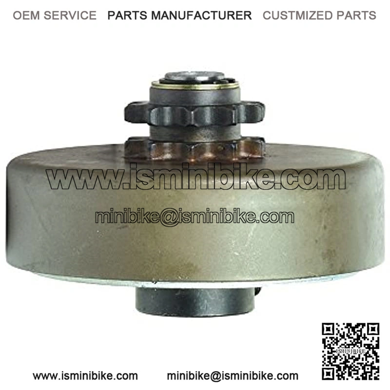 Heavy Duty Clutch Assembly with 1" Bore & #40/41/420 Chain Sprocket for Go-Karts & Mini Bikes (10 Tooth Sprocket) - Image 2
