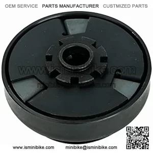 3/4"Bore Centrifugal Clutch Pulley Compatible with 1/2" AB Style Belt for Drive GoKart Mini Bike with engines up to 6.5hp.
