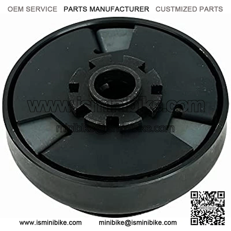 3/4"Bore Centrifugal Clutch Pulley Compatible with 1/2" AB Style Belt for Drive GoKart Mini Bike with engines up to 6.5hp.