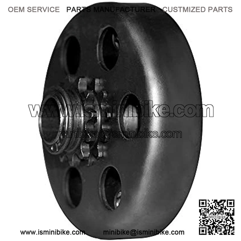 Go Kart Clutch, Trkimal Clutch 12 Tooth for Mini Bike Engine Up to 6.5 HP 3/4" BORE #35 Chain 12T - Image 3