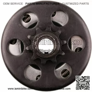 max torque 12t 3/4 inch 41/420 chain 8hp centrifugal clutch for mini bike