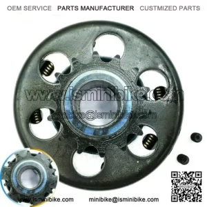 clutch 15mm bore 9 tooth 41 go kart minibike kart centrifugal