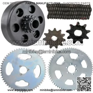 centrifugal go kart clutch 14t 3/4 bore with 420 chain 60t sprocket kit