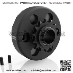 25 mm bore centrifugal clutch for go kart mini bike with 14 tooth sprocket with 428 chain