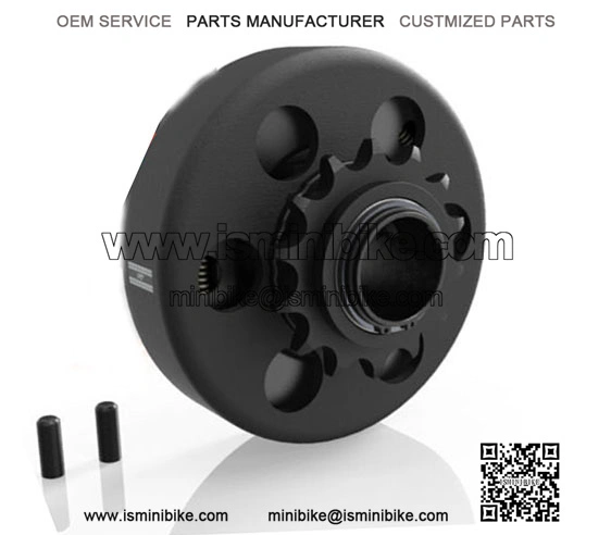 25 mm bore centrifugal clutch for go kart mini bike with 14 tooth sprocket with 428 chain