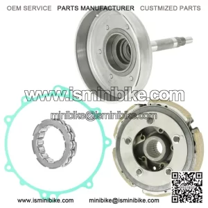 Fekuar Centrifugal Clutch 3/4" Bore 10T #40/41 420 Chain for Go Karts Mini Bike Replace Parts (10T Centrifugal Clutch)
