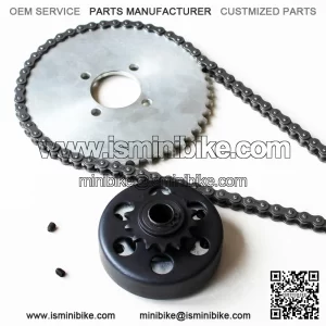 14T 3/4" clutch #420 chain with 420 chain and 48T sprocket set for racing go kart
