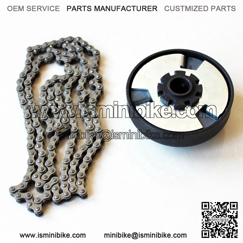 17T 1 inch bore #35 clutch Go kart centrifugal clutch kit with chain 35 - Image 4
