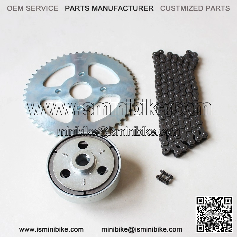 mini bike go kart parts max torque clutch 10T 3/4" #420 chain sprocket assy - Image 2