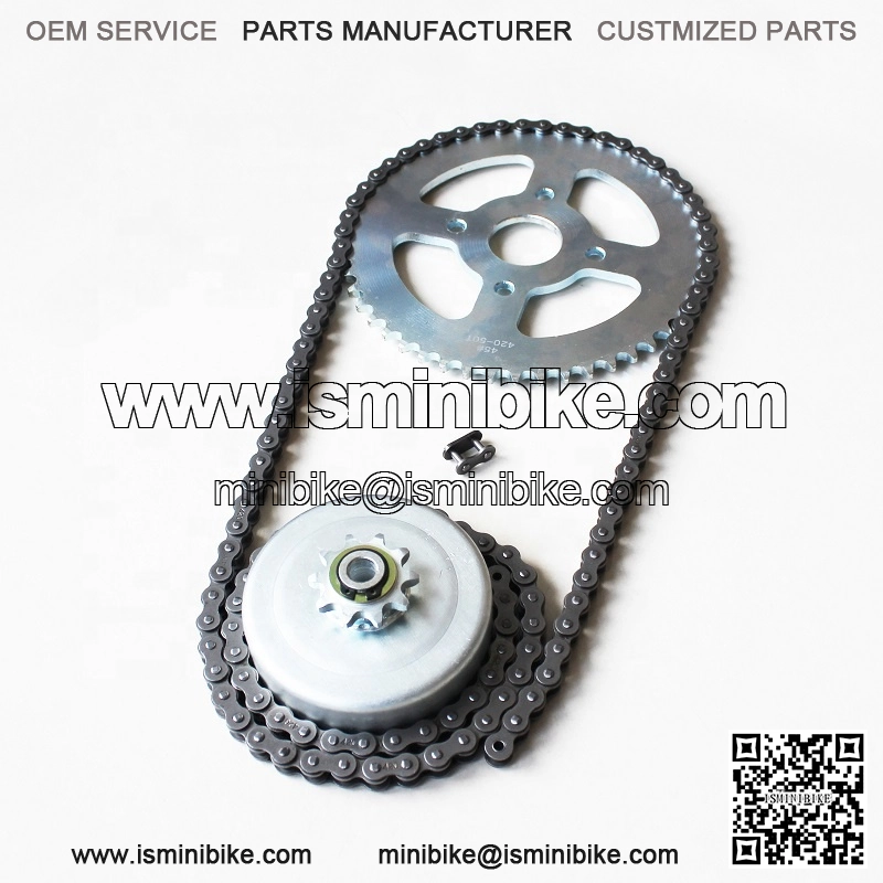 mini bike go kart parts max torque clutch 10T 3/4" #420 chain sprocket assy - Image 4