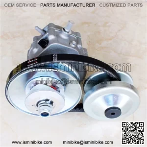 Go Kart Forward Reverse Gearbox with 10T 3/4" #41/420 CVT Clutch Kit