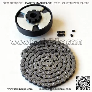 25 mm bore centrifugal clutch for go kart mini bike with 14 tooth sprocket with 428 chain